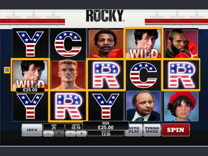 Rocky Spielautomaten